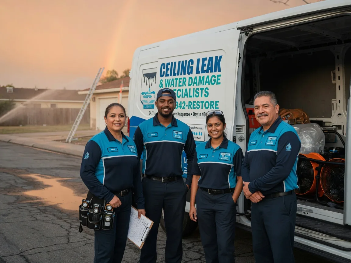 Ceiling Leak Cleanup company in Shiner, TX